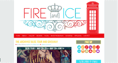 Desktop Screenshot of fireandicereads.com